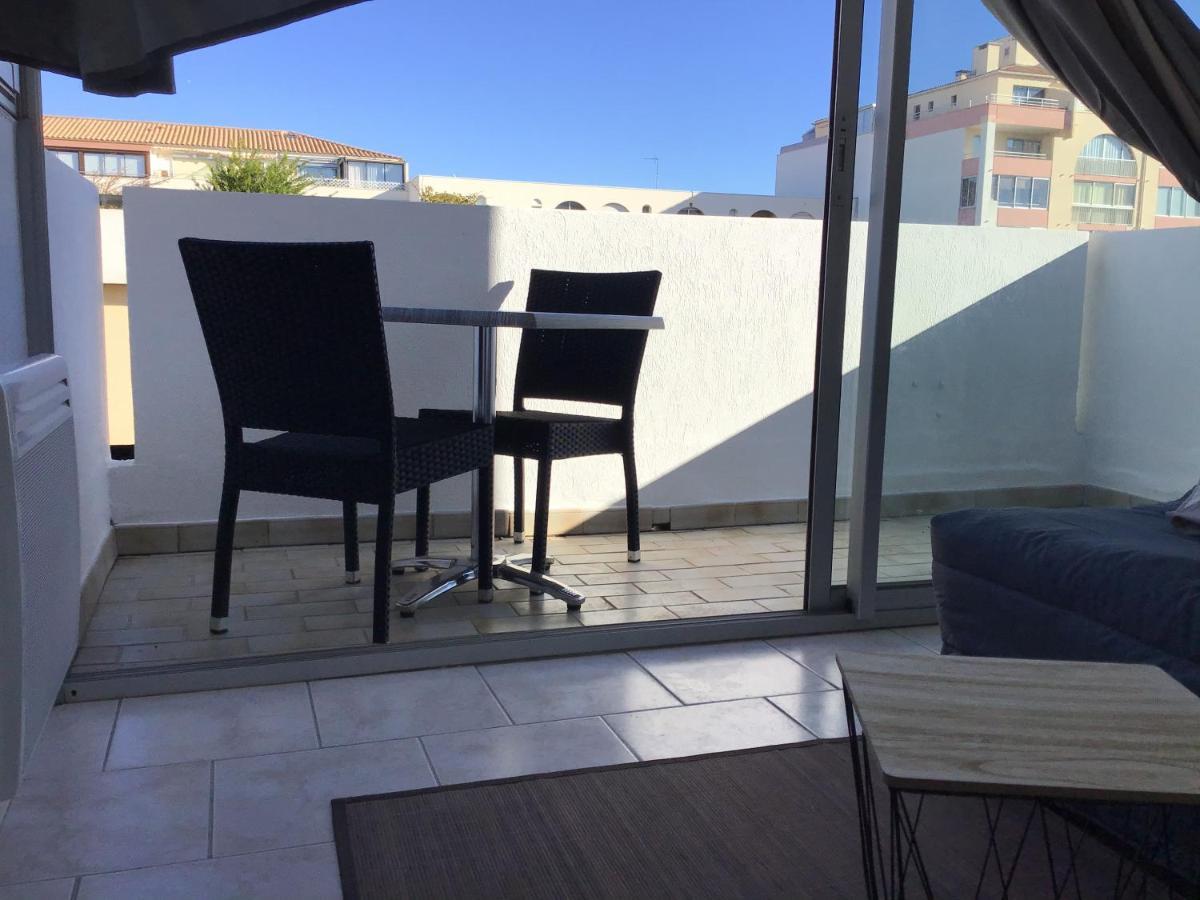 Studio Climatise Classe 2 Dans Marina Proche Mer Et Etang - Lit Wifi Fibre Et Parking Prive Sète Exterior foto